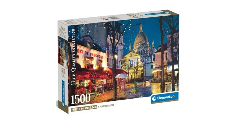 High Quality Collection Párizs 1500 db-os prémium puzzle 84×59 cm – Clementoni Gyors kiszállítás