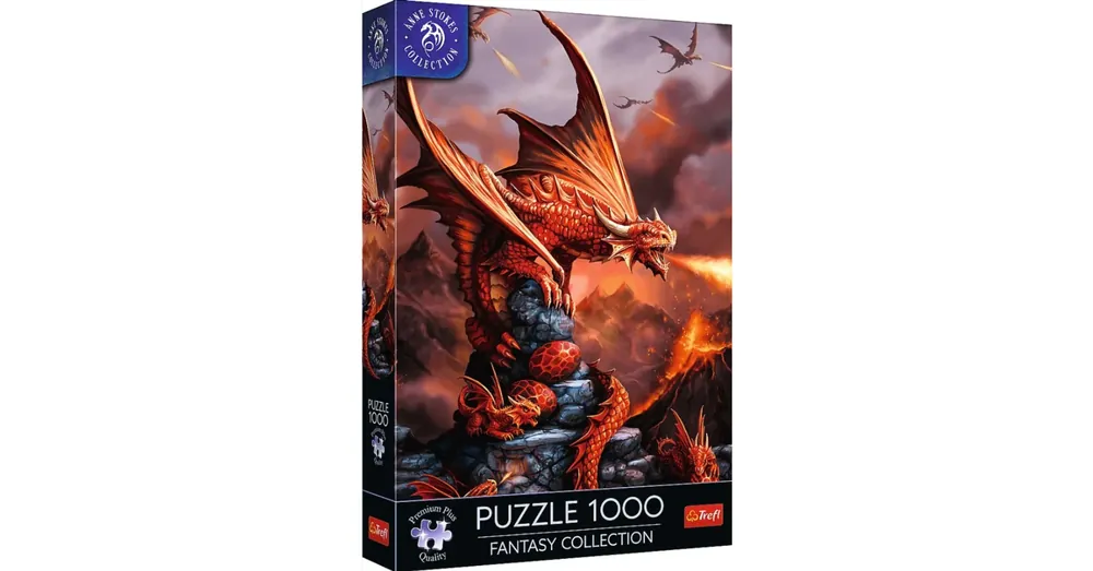 Anne Stokes Tűzokádó sárkány 1000 db-os prémium plusz puzzle – Trefl Olcsó