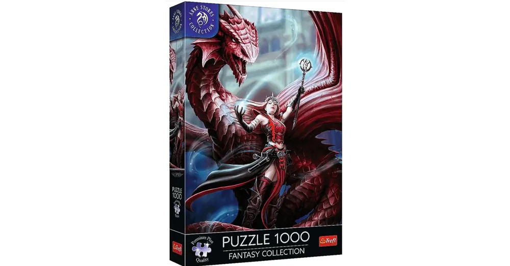 Outlet Anne Stokes Skarlátvörös 1000 db-os prémium plusz puzzle – Trefl