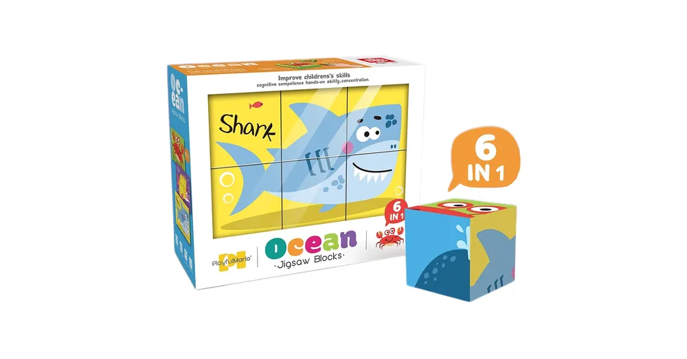 6 az 1-ben kirakós mesekocka – Óceán Szuper ajánlat