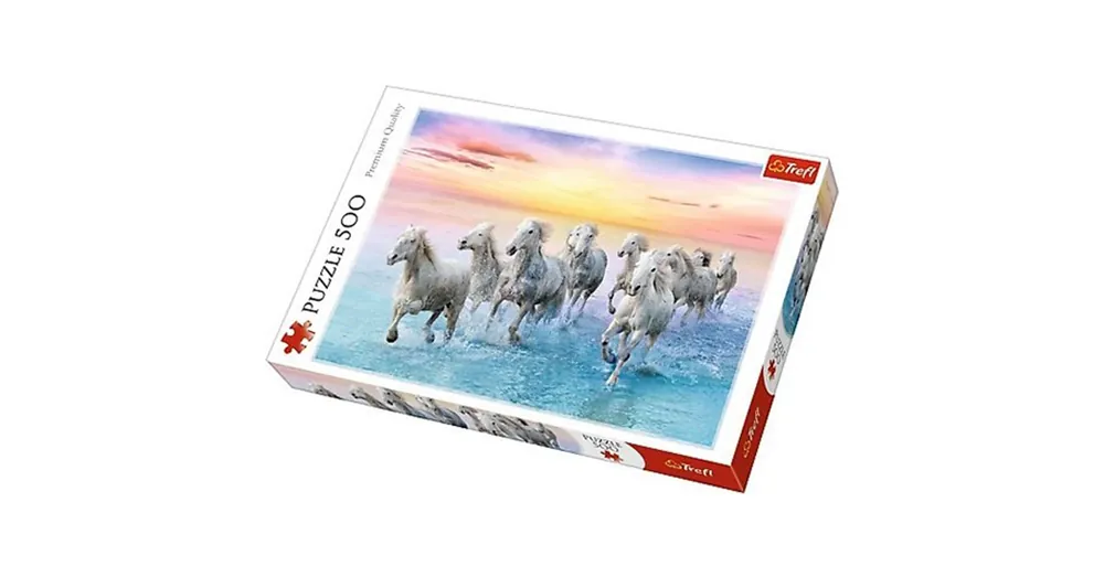 Szuper ajánlat Galoppozó fehér lovak 500 db-os puzzle – Trefl