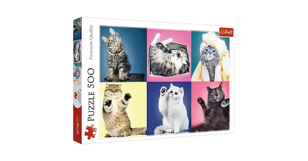 Cicák 500 db-os puzzle – Trefl Szezonális akció