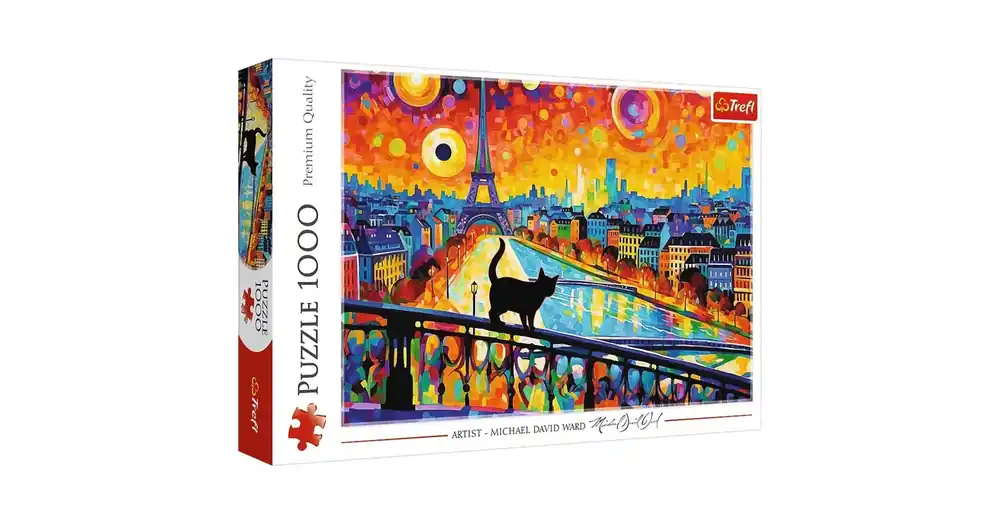 Egy cica Párizsban 1000 db-os HQ puzzle kirakó – Trefl Akciós ár