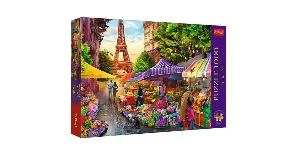 Biztonságos fizetés Virágbolt Párizsban 1000 db-os prémium puzzle – Trefl