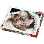 Vásárlói kedvenc Vidám kiscica 1000 db-os prémium puzzle – Trefl