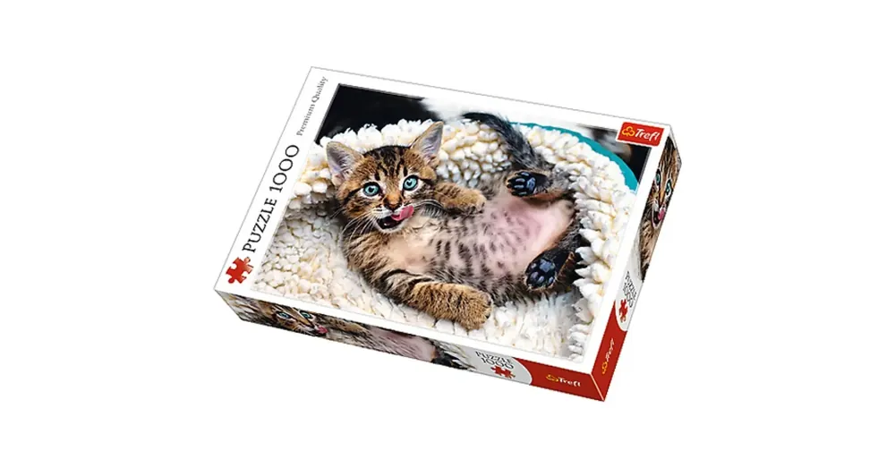 Vásárlói kedvenc Vidám kiscica 1000 db-os prémium puzzle – Trefl