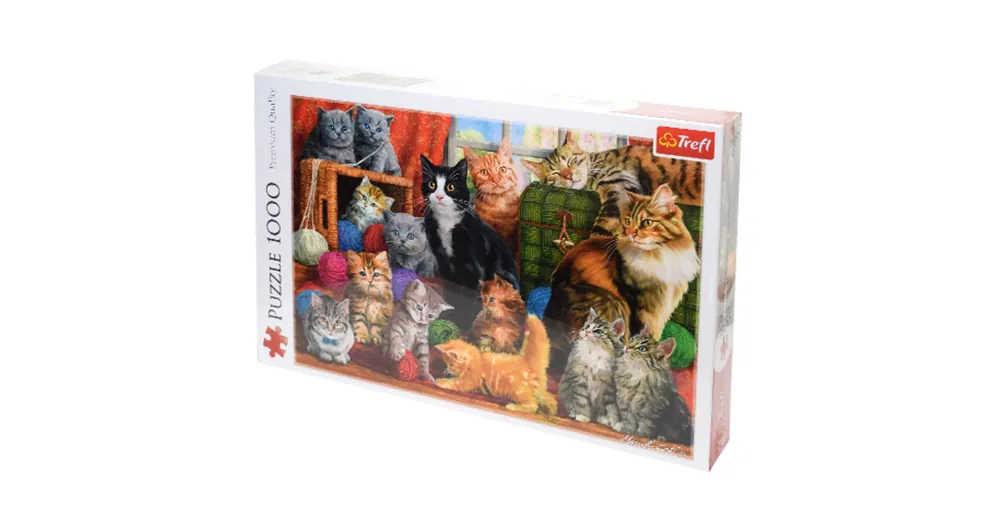 Macska találkozó 1000 db-os puzzle – Trefl Bestseller