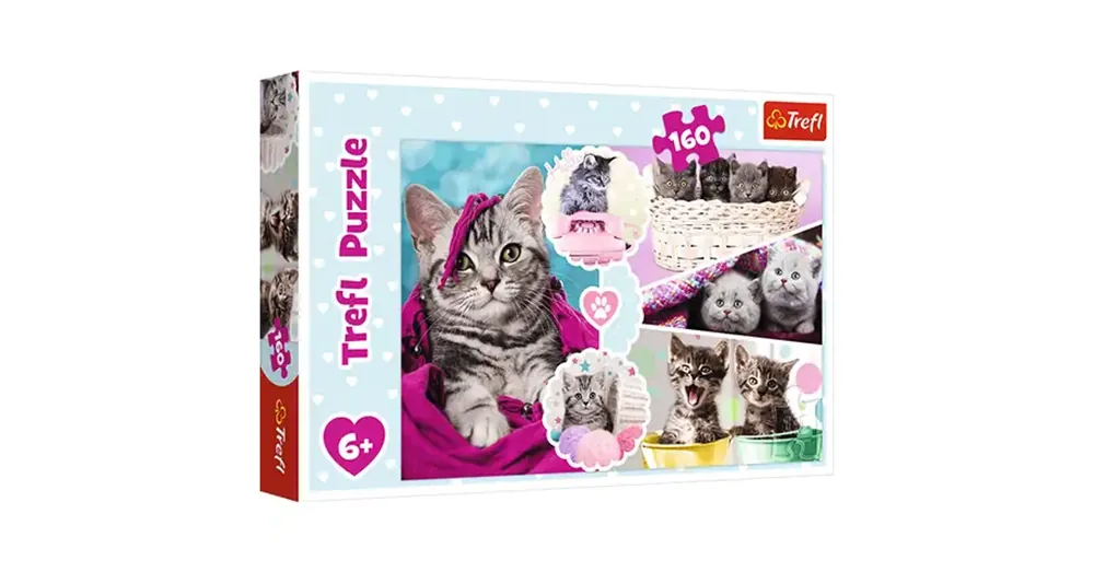 Alacsony ár Cuki cicák puzzle 160 db-os – Trefl