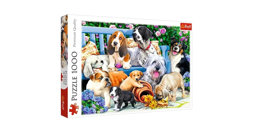 Kutyák a parkban 1000 db-os puzzle – Trefl Ne maradj le
