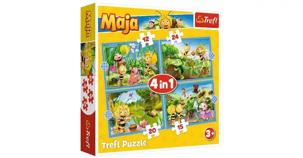 Maya a méhecske 4 az 1-ben puzzle – Trefl Újdonság