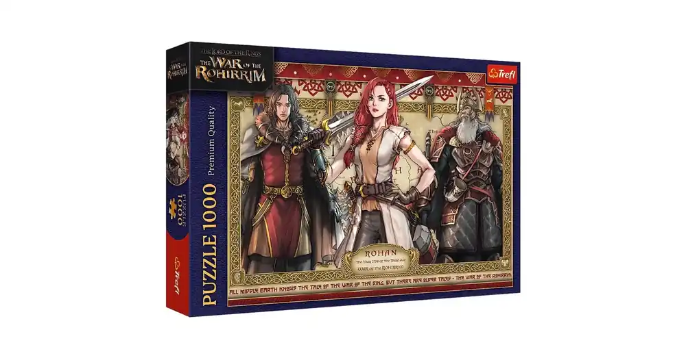 Expressz kézbesítés A Gyűrűk Ura Rohirrim tábor 1000 db-os puzzle – Trefl
