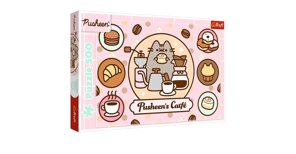 Pusheen cica kávézóban 500 db-os puzzle – Trefl Akció
