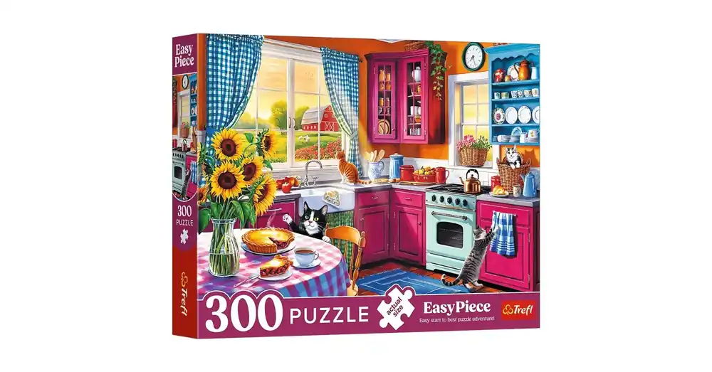 Gyors kiszállítás Reggel a konyhában Easy Piece 300 db-os puzzle – Trefl