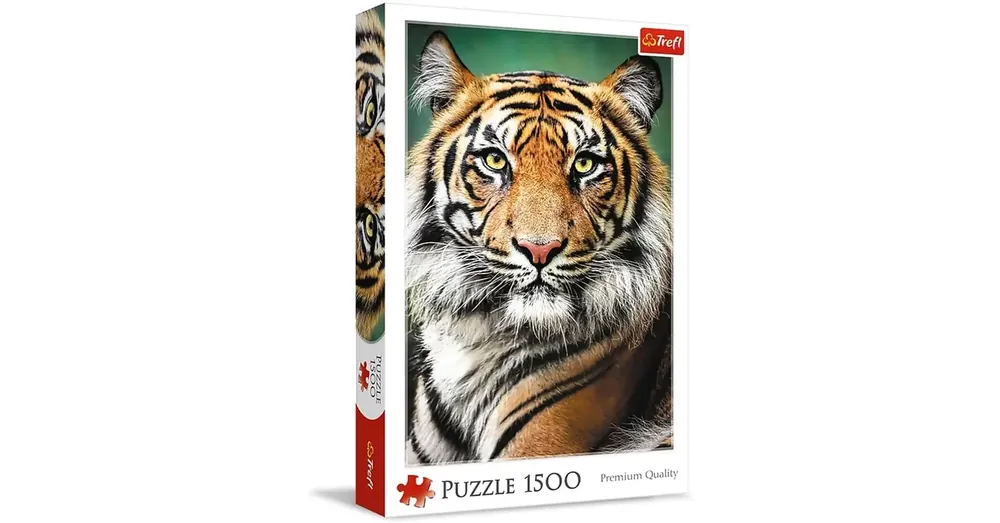 Tigris portré 1500 db-os puzzle – Trefl Ne maradj le