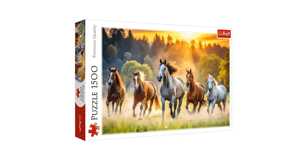 Különleges ajánlat Vad lovak 1500 db-os puzzle – Trefl
