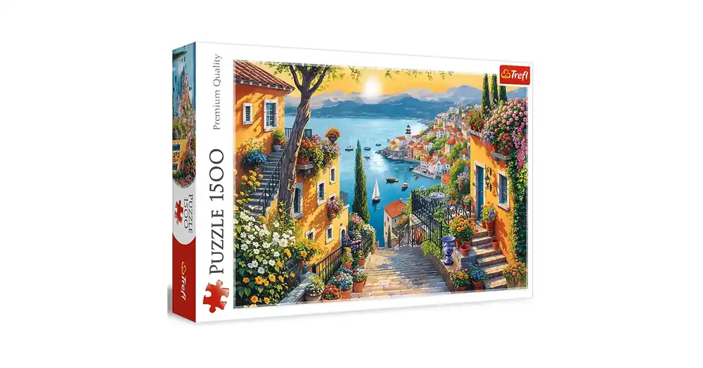 Tengerparti kilátás 1500 db-os puzzle – Trefl Árengedmény