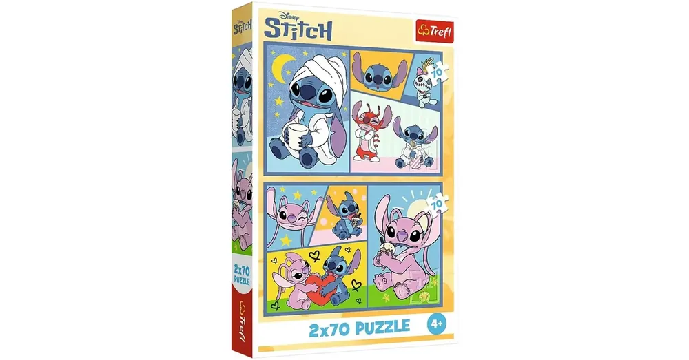Stitch és barátai 2×70 db-os puzzle – Trefl Rendeld meg most