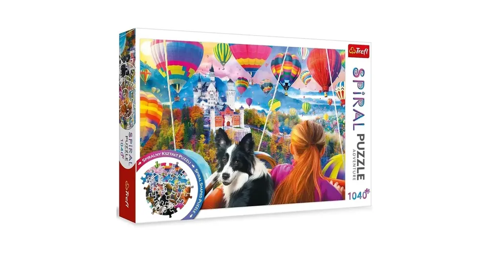 Utolsó esély Hőlégballon fesztivál 1040 db-os spirál puzzle – Trefl