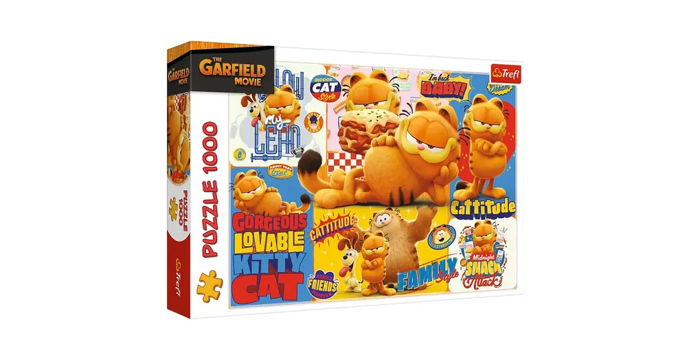 Garfield kalandjai 1000 db-os puzzle – Trefl Biztonságos vásárlás