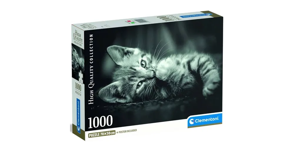 Kitty cica HQC 1000 darabos puzzle – Clementoni Biztonságos fizetés