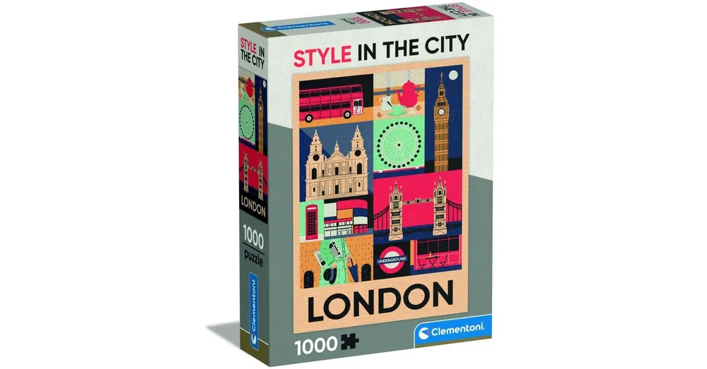 Alacsony ár London – Style in the City 1000 darabos puzzle – Clementoni