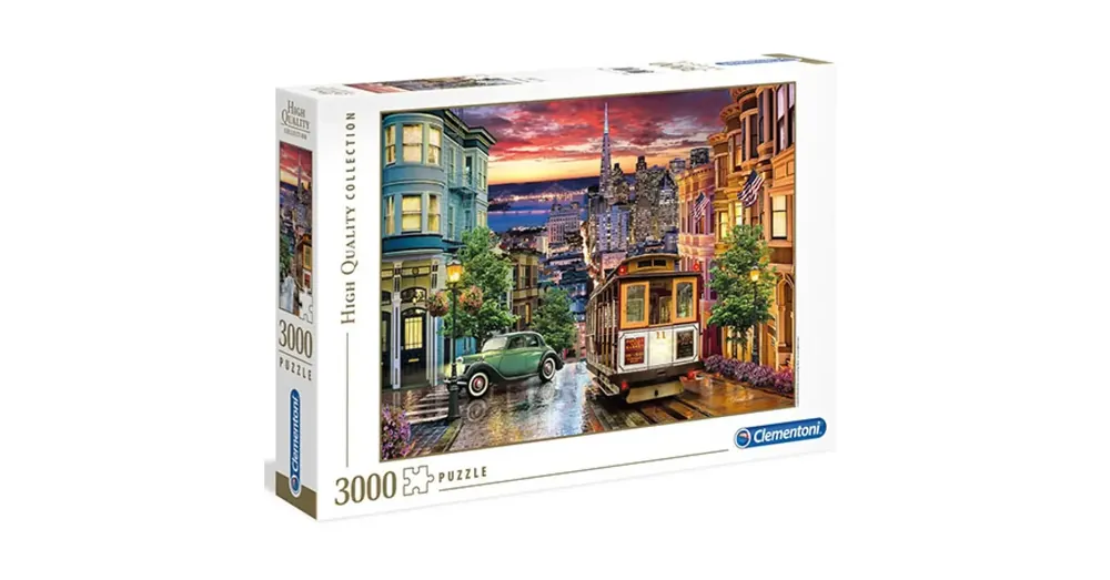 San Francisco HQC puzzle 3000 db-os – Clementoni Ne maradj le