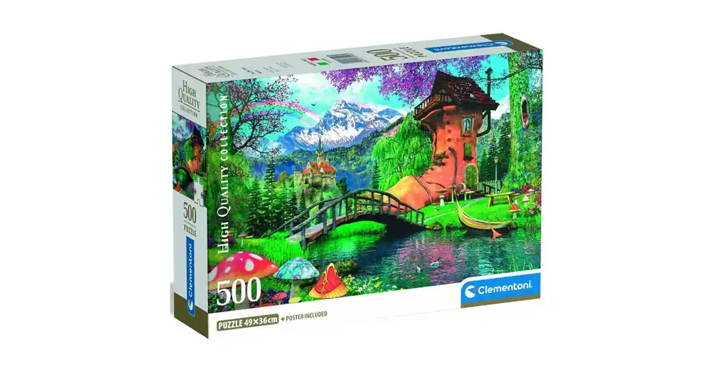 Mesebeli táj HQC 500 darabos puzzle – Clementoni Ajánlat