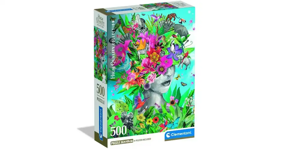 Legjobb ár Head in the Jungle HQC 500 darabos puzzle – Clementoni