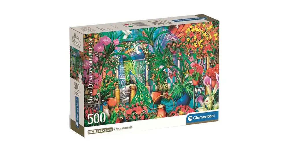 Árengedmény Az Üvegház Gondozói HQC 500 darabos puzzle – Clementoni