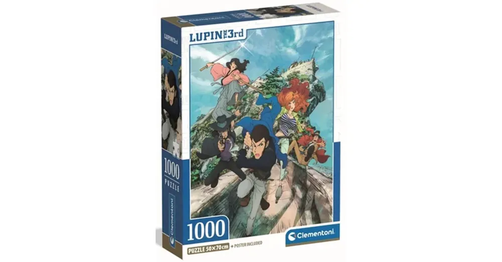 Lupin the 3rd 1000 darabos puzzle – Clementoni Biztonságos vásárlás