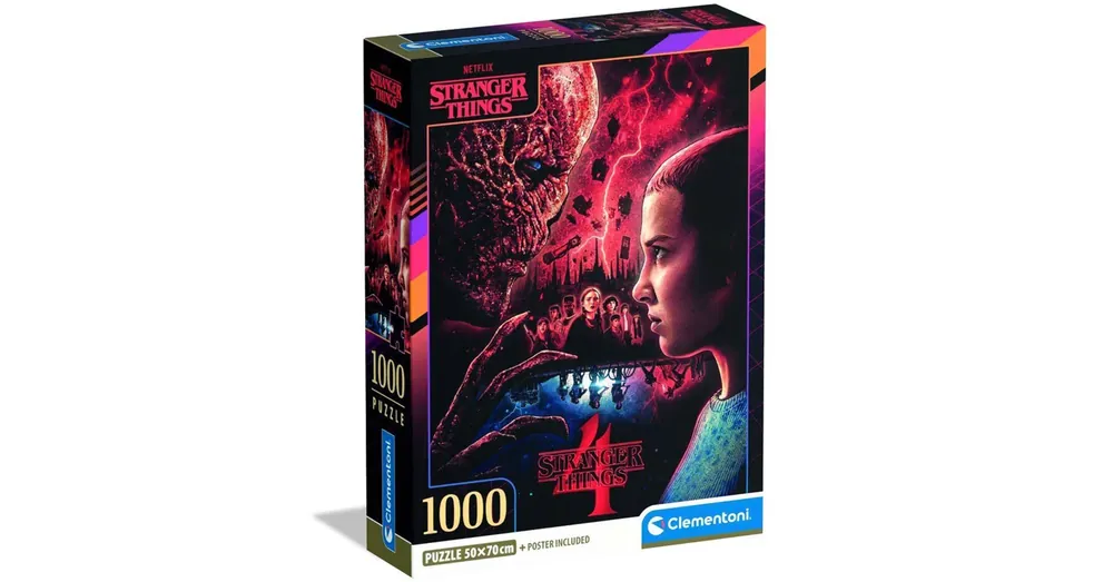 Legnépszerűbb Netflix Stranger Things 4 1000 darabos puzzle – Clementoni