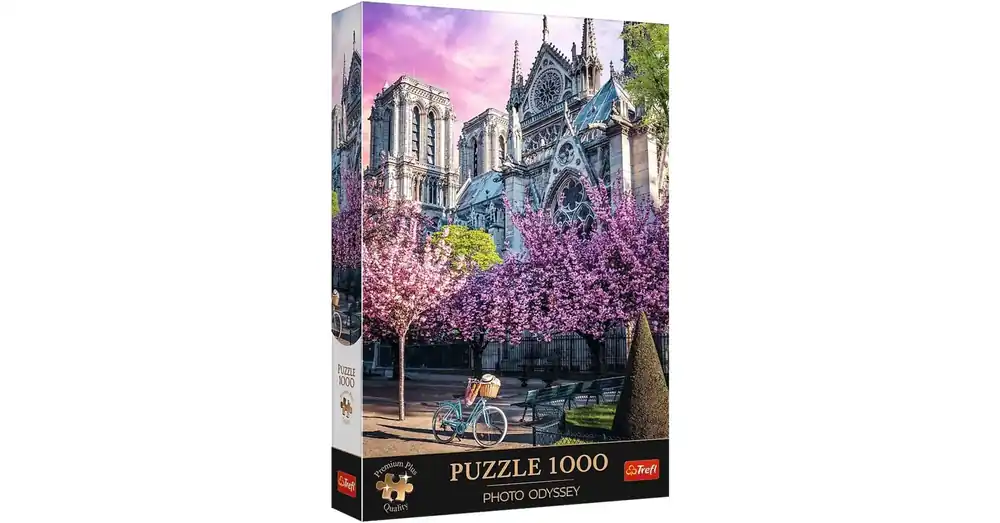 Párizs, Notre Dame 1000 db-os prémium puzzle – Trefl Expressz szállítás