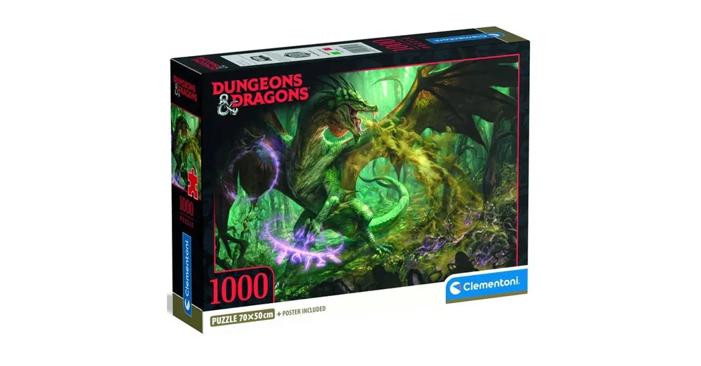 Dungeons Dragons 1000 darabos puzzle – Clementoni Utolsó esély