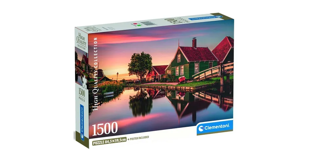 Zaanse Schans HQC 1500 darabos puzzle – Clementoni Vedd meg most