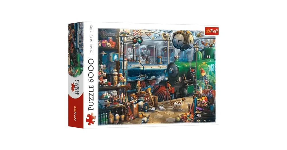 Különleges ajánlat Vonatállomás 6000 db-os prémium puzzle – Trefl