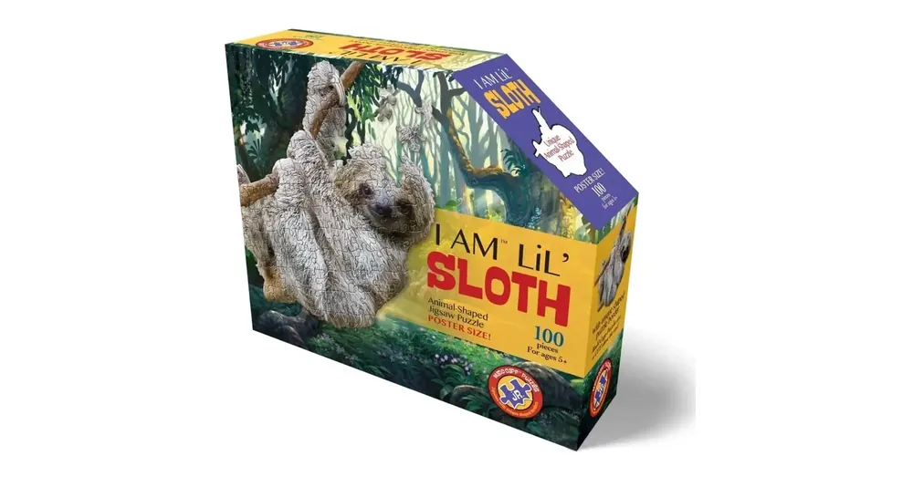 WOW Junior kis lajhár puzzle 100 db-os Gyors szállítás