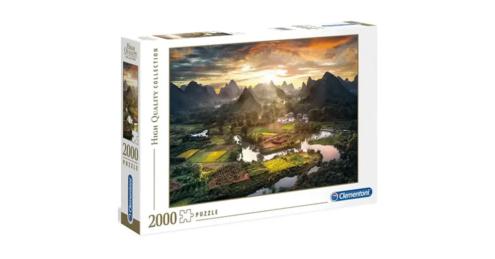 Kínai táj HQC 2000 db-os puzzle – Clementoni Legnépszerűbb