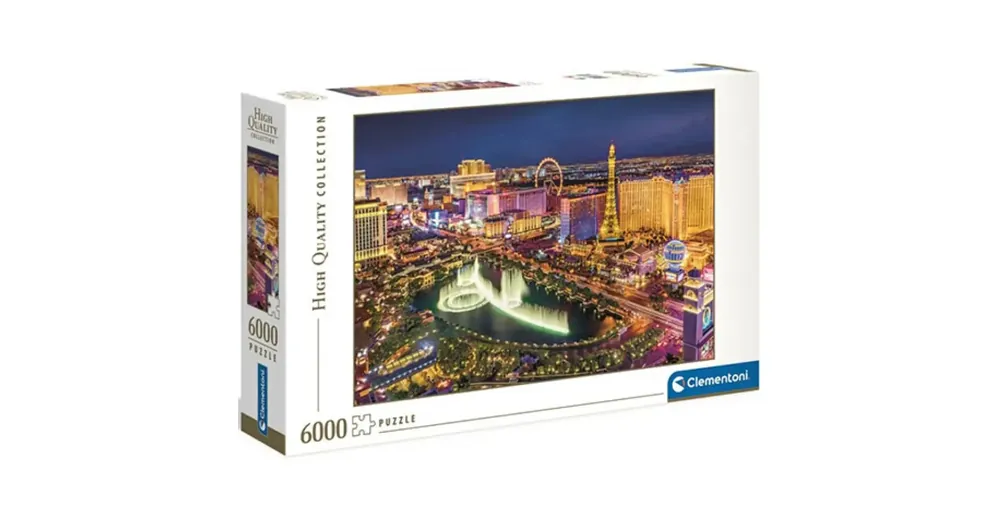 Las Vegas, Amerikai Egyesült Államok HQC puzzle 6000 db-os – Clementoni Vásárlói kedvenc