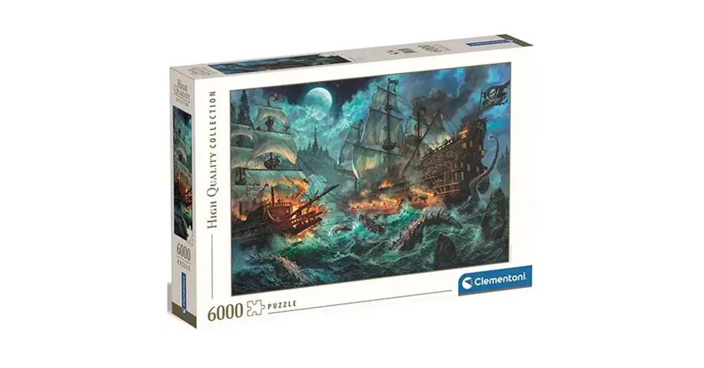 Exkluzív ajánlat Kalózok harca HQC puzzle 6000 db-os – Clementoni