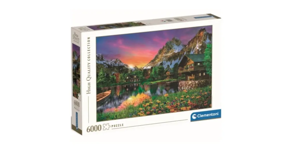 Alpesi tó HQC 6000 db-os puzzle – Clementoni Szuper akció