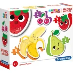 Alacsony ár Gyümölcsök 4 az 1-ben Supercolor formapuzzle – Clementoni