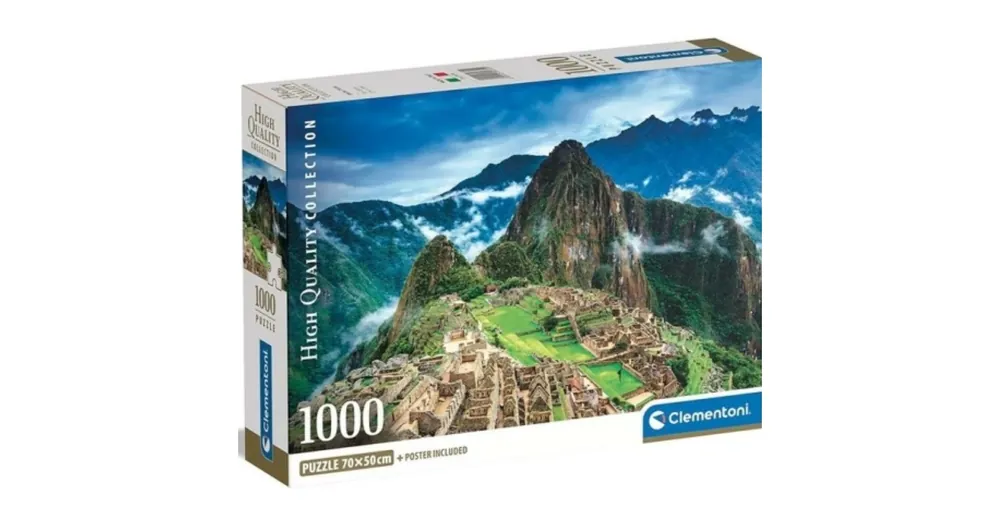 Machu Pichu HQC 1000 db-os puzzle poszterrel – Clementoni Prémium