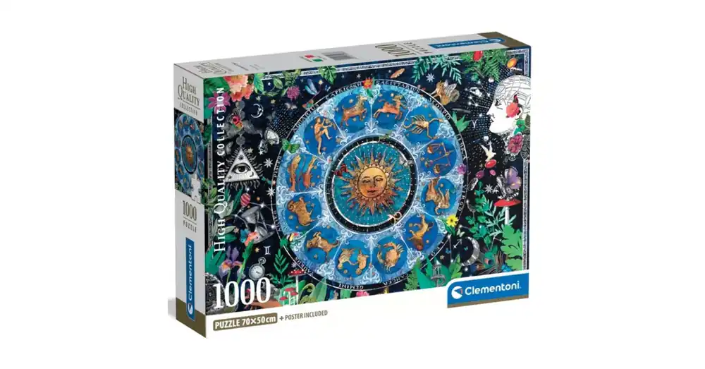 Asztrológiai táblázat HQC 1000 db-os puzzle – Clementoni Rendeld meg most