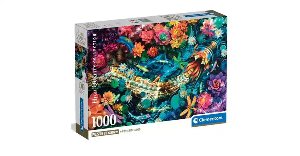 Koi folyó HQC 1000 db-os puzzle – Clementoni Olcsóbb