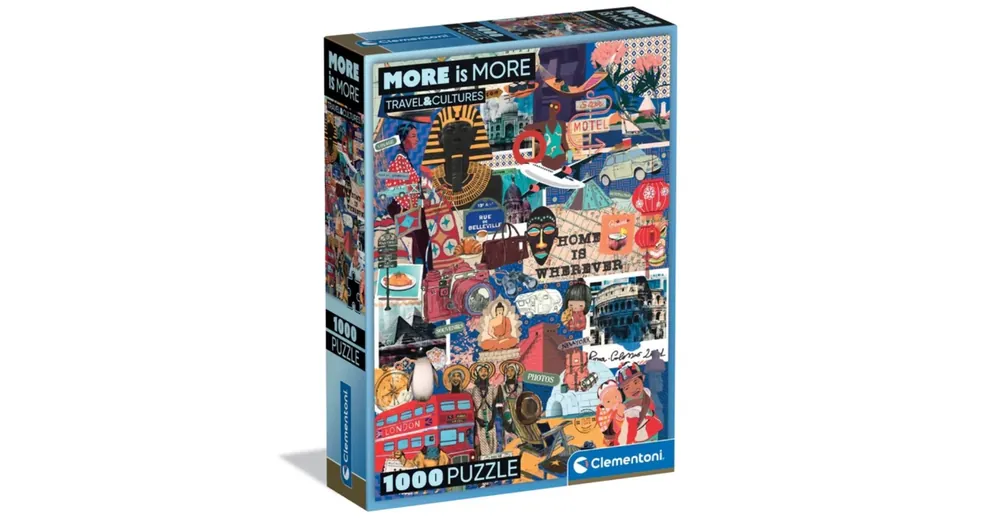 More is More Utazás és kultúra 1000 db-os puzzle – Clementoni Kedvezményes ár