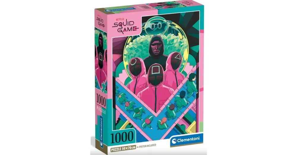 Akciós ár Squid Game 2 compact 1000 db-os puzzle – Clementoni