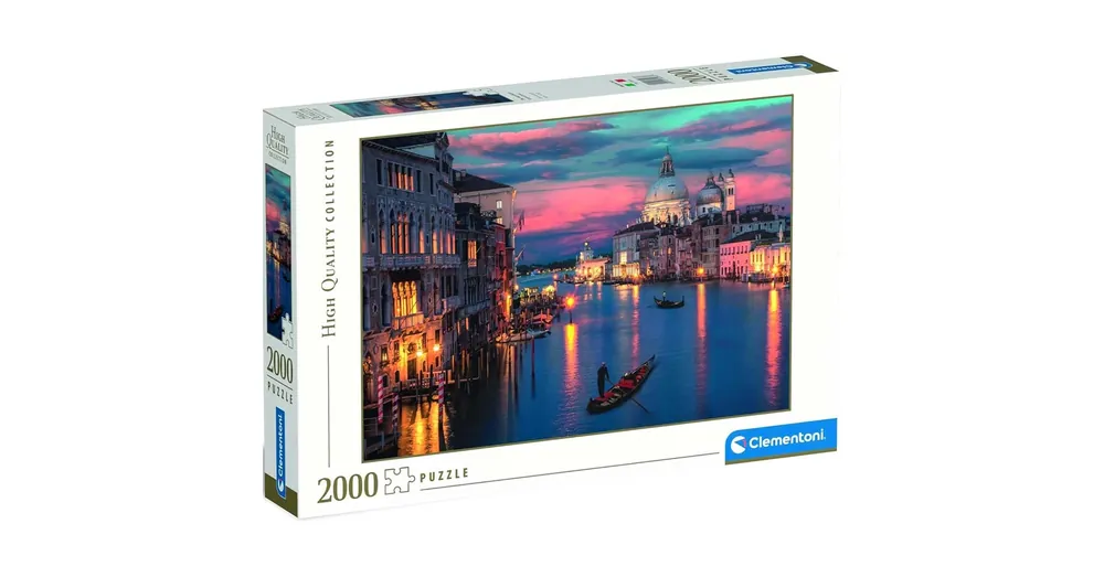 Azonnal elérhető A csodálatos Canal Grande 2000 db-os HQC puzzle – Clementoni