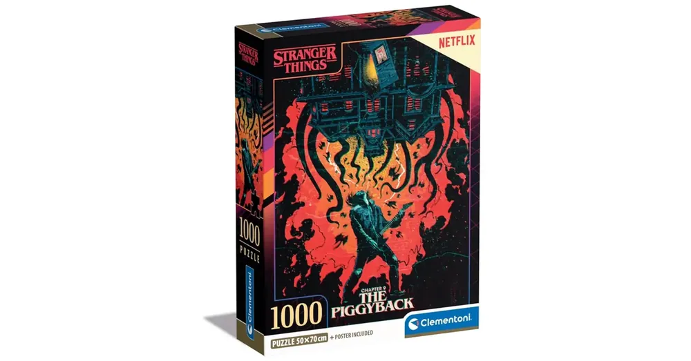 Stranger Things – The Piggyback 1000 db-os puzzle poszterrel – Clementoni Legkelendőbb