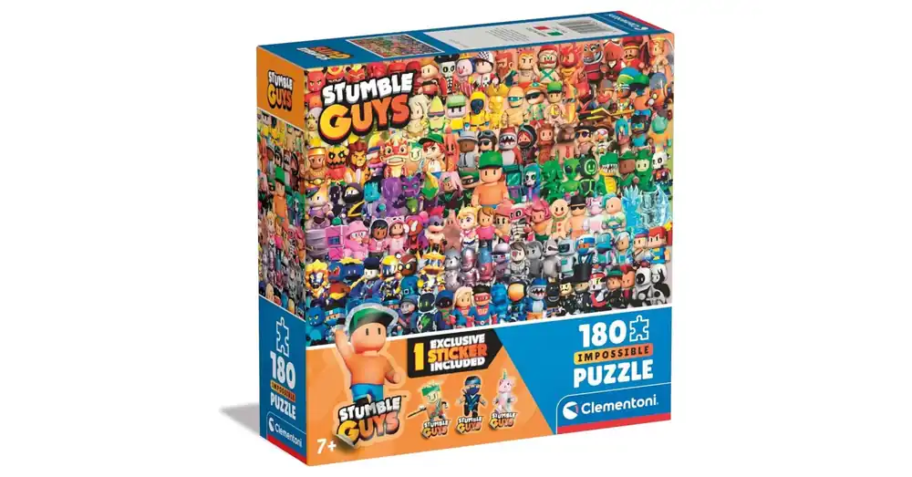 Olcsó Stumble Guys 180 db-os lehetetlen puzzle – Clementoni