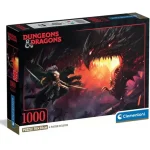 Szezonális akció Dungeons Dragons – Sárkányharc 1000 db-os puzzle poszterrel – Clementoni